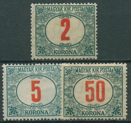 Ungarn 1922 portomarken - ungarn,