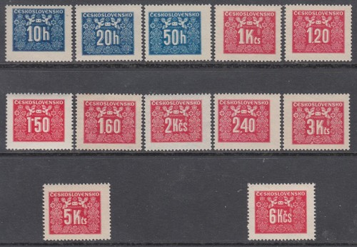 Czechoslovakia 1946 complete - 1946,