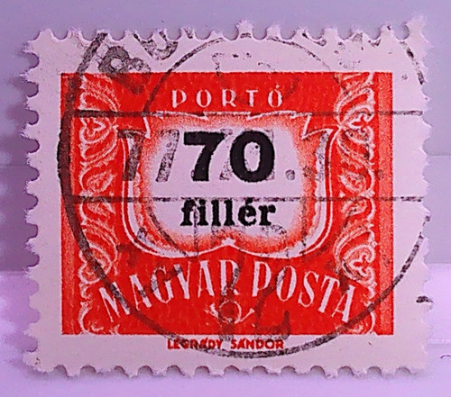 Briefmarke ungarn magyar posta - briefmarke,