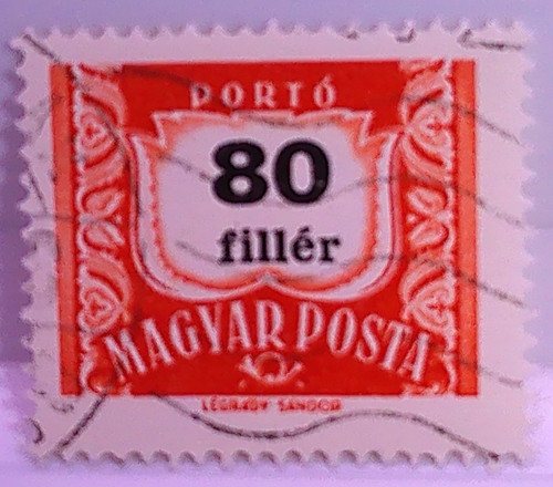 Briefmarke ungarn magyar posta - magyar,