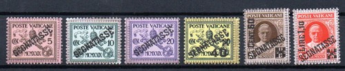 Vatikan 1931 satz porto - 1931,