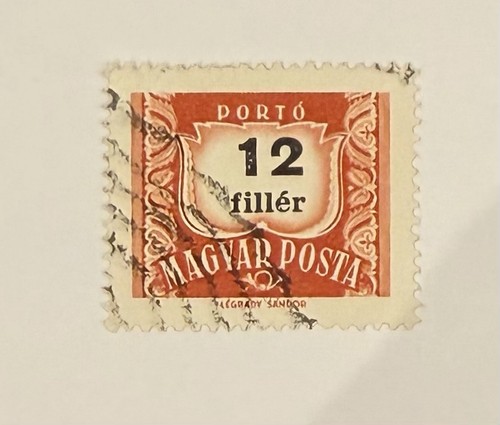 Briefmarke ungarn portomarke - ungarn,