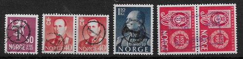 Norwegen stempel porto - norwegen,