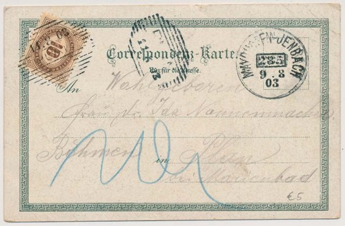 österreich 1903 10h porto - Österreich,