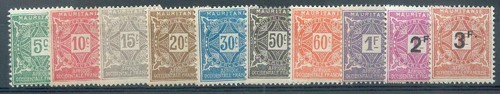 Mauritanie porto 1914 yvert - mauritanie,