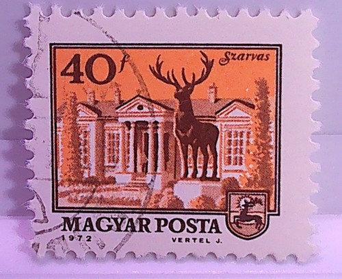 Briefmarke ungarn magyar posta - magyar,