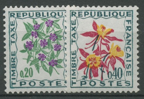 Frankreich 1971 portomarken - 1971,