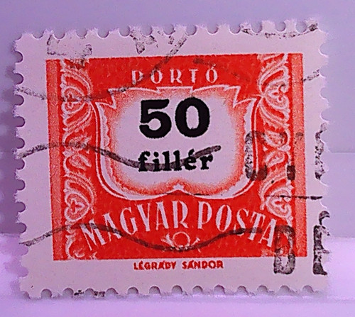 Briefmarke ungarn magyar - briefmarke, posta