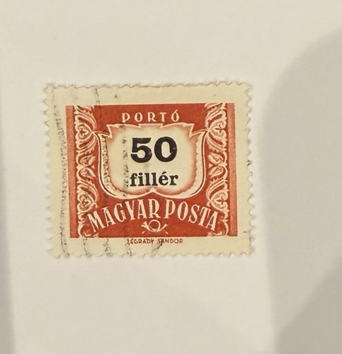 Briefmarke ungarn portomarke - ungarn,