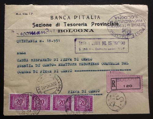 Italien 1952 banca - 👉,