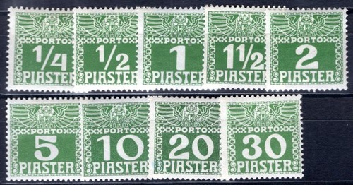 österreich levante porto - Österreich, 1908
