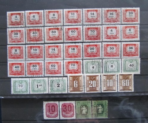 Ungarn sammlung portomarken - ungarn,