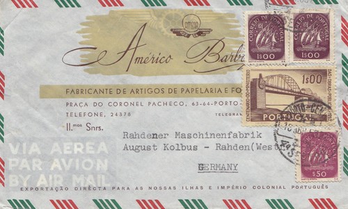 Portugal 1953 porto nach - porto,