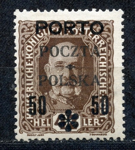 Polen 1919 fischer - fischer, d