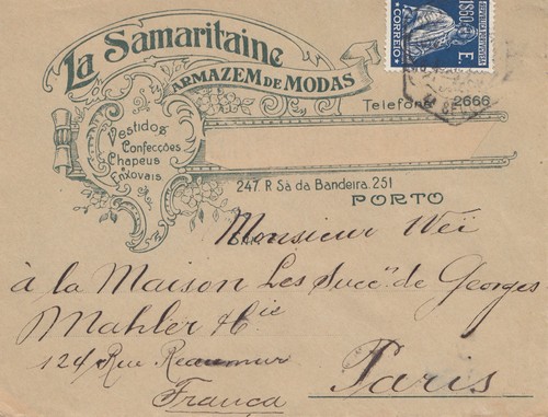 Portugal brief samaritaine - brief,