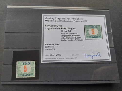 Porto mit echtem k - 38,