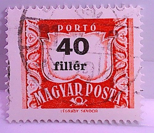 Briefmarke ungarn magyar - briefmarke,