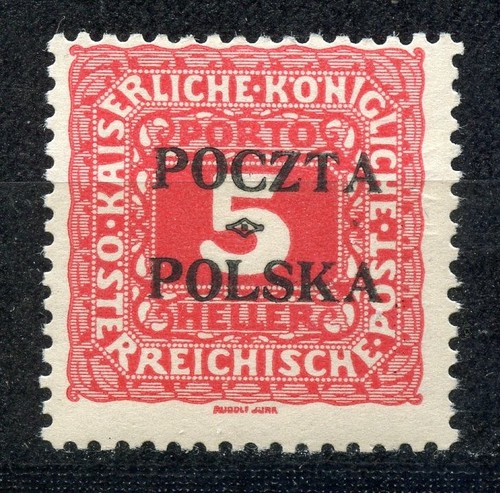 Polen 1919 fischer porto nr - polen,