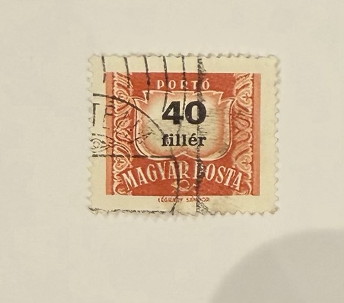Briefmarke ungarn portomarke - ungarn,