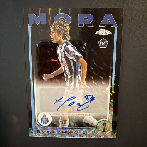Rodrigo mora topps chrome - 1/10,