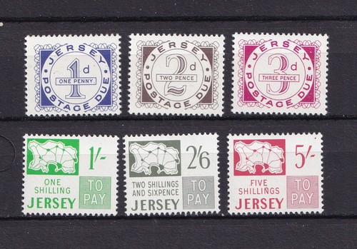 Jersey 1969 portomarken - jersey,