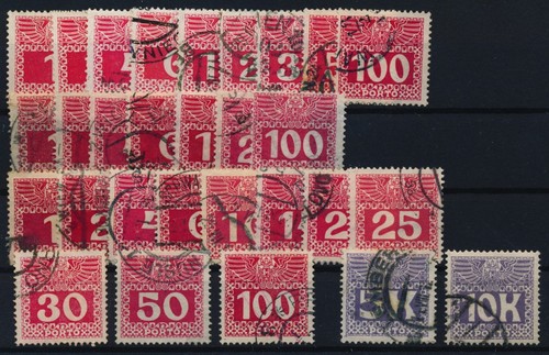 österreich 1908 porto - Österreich,