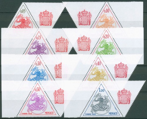 Monaco 1980 portomarken - 1980,
