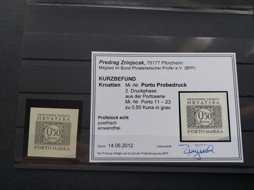 Porto probedruck der - probedruck,