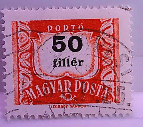 Briefmarke ungarn magyar posta - briefmarke,
