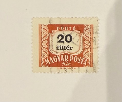 Briefmarke ungarn portomarke - ungarn,