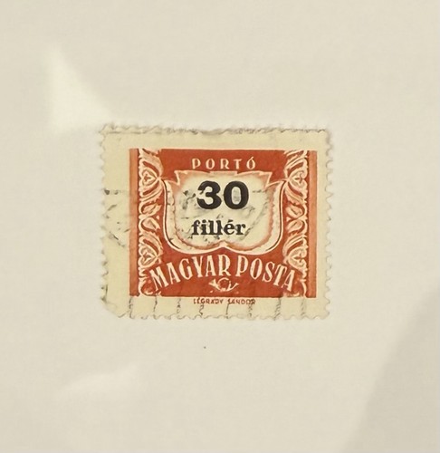 Briefmarke ungarn portomarke - briefmarke:,