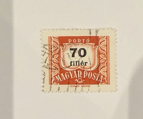 Briefmarke ungarn portomarke - briefmarke:,