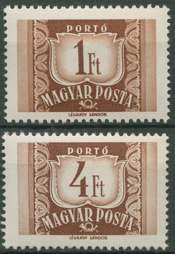 Ungarn 1969 portomarken - ungarn,