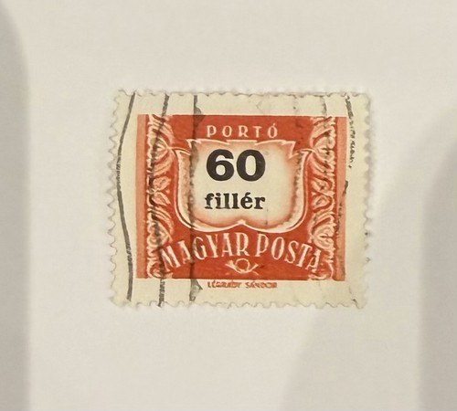 Briefmarke ungarn portomarke - ungarn,